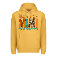 Mustard This mimi loves her little pumpkins Premium Hoodie - texasbilliewilder