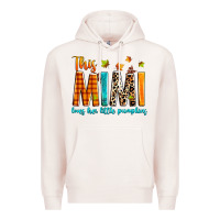 Pale Pink This mimi loves her little pumpkins Premium Hoodie - texasbilliewilder