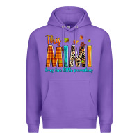 Purple This mimi loves her little pumpkins Premium Hoodie - texasbilliewilder