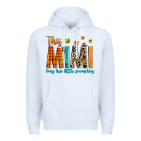 White This mimi loves her little pumpkins Premium Hoodie - texasbilliewilder