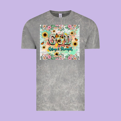 God Is My Refugee And Strength Vintage Tee Designed By Nancycooperartshop