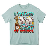 Arona i tackled 100 days of school baseball Heavy Core Tee - Zillion Design Studio