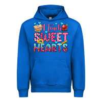 Cobalt i teach sweet hearts olivia Urban Hoodie - OliviaCreatesArt