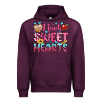 Mauve Wine i teach sweet hearts olivia Urban Hoodie - OliviaCreatesArt