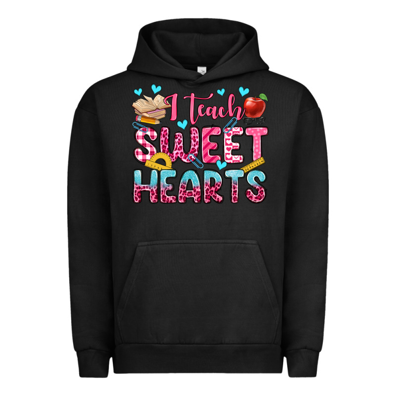 I Teach Sweet Hearts Olivia Urban Hoodie by OliviaCreatesArt | Teevron