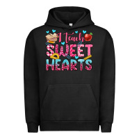 Pigment Black i teach sweet hearts olivia Urban Hoodie - OliviaCreatesArt