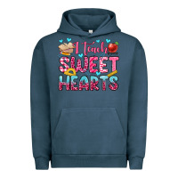 Pigment Midnight Navy i teach sweet hearts olivia Urban Hoodie - OliviaCreatesArt