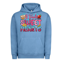 Pigment Pebble Blue i teach sweet hearts olivia Urban Hoodie - OliviaCreatesArt