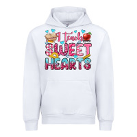 White i teach sweet hearts olivia Urban Hoodie - OliviaCreatesArt