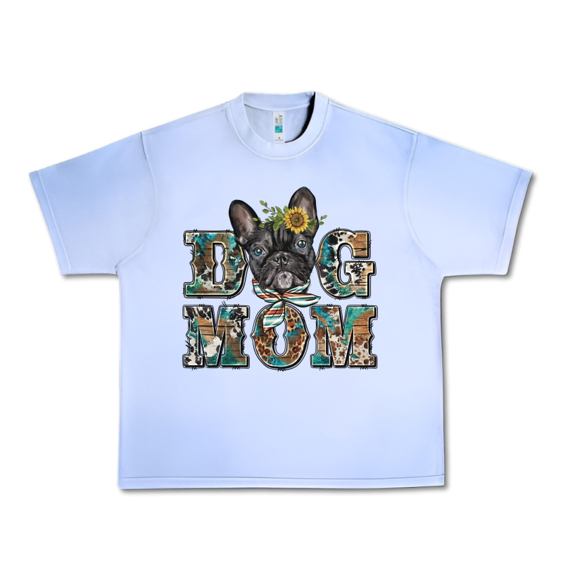 Dog Mom French Bulldog Urban Heavy Tee by BarkalooDesign | Teevron