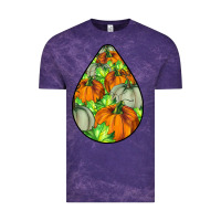 Cloud Purple Fall Teardrop Vintage Tee - LillyAllenDesigns