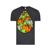 Vintage Black Fall Teardrop Vintage Tee - LillyAllenDesigns