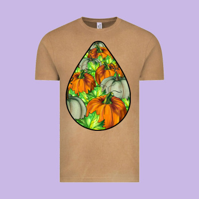 Fall Teardrop Vintage Tee Designed By Lillyallendesigns