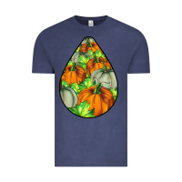 Vintage Denim Fall Teardrop Vintage Tee - LillyAllenDesigns