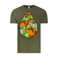 Vintage Olive Fall Teardrop Vintage Tee - LillyAllenDesigns