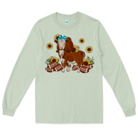 Matcha football hereford sunflower Long Sleeve Tee - JahusDesignShop