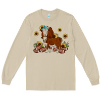 Mushroom football hereford sunflower Long Sleeve Tee - JahusDesignShop