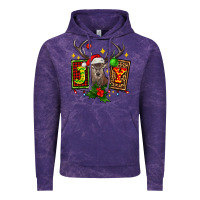 Cloud Purple joy with reindeer ado Vintage Hoodie - AdoDesignShop