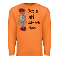 Carrot just a girl who loves sloths Premium Sweatshirt - Bettercallsaul