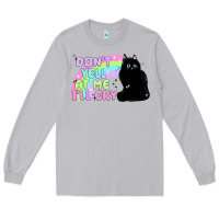 Moon Dust dont yell at me ill cry Long Sleeve Tee - MaliasSmallBusiness