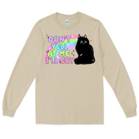 Mushroom dont yell at me ill cry Long Sleeve Tee - MaliasSmallBusiness