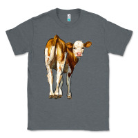 Charcoal Heather simmental calf Classic Tee - LillyAllenDesigns