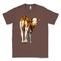 Chestnut simmental calf Classic Tee - LillyAllenDesigns