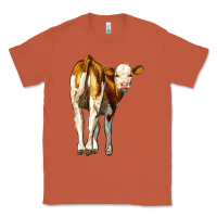 Copper simmental calf Classic Tee - LillyAllenDesigns
