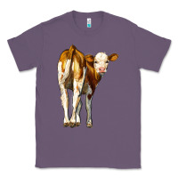 Lavender simmental calf Classic Tee - LillyAllenDesigns