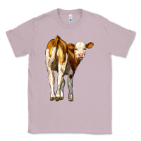 Lilac simmental calf Classic Tee - LillyAllenDesigns
