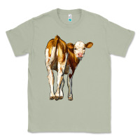 Matcha simmental calf Classic Tee - LillyAllenDesigns
