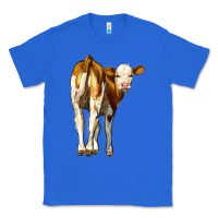 True Royal simmental calf Classic Tee - LillyAllenDesigns