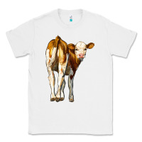 White simmental calf Classic Tee - LillyAllenDesigns