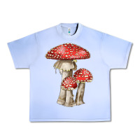 Grape Ice Autumn Mushroom Illustrations Urban Heavy Tee - LillyAllenDesigns
