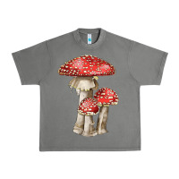 Tornado Autumn Mushroom Illustrations Urban Heavy Tee - LillyAllenDesigns
