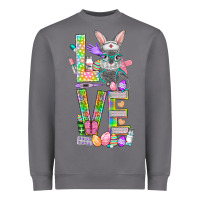 Storm love easter nurse Heavyweight Sweatshirt - NancyCooperArtShop