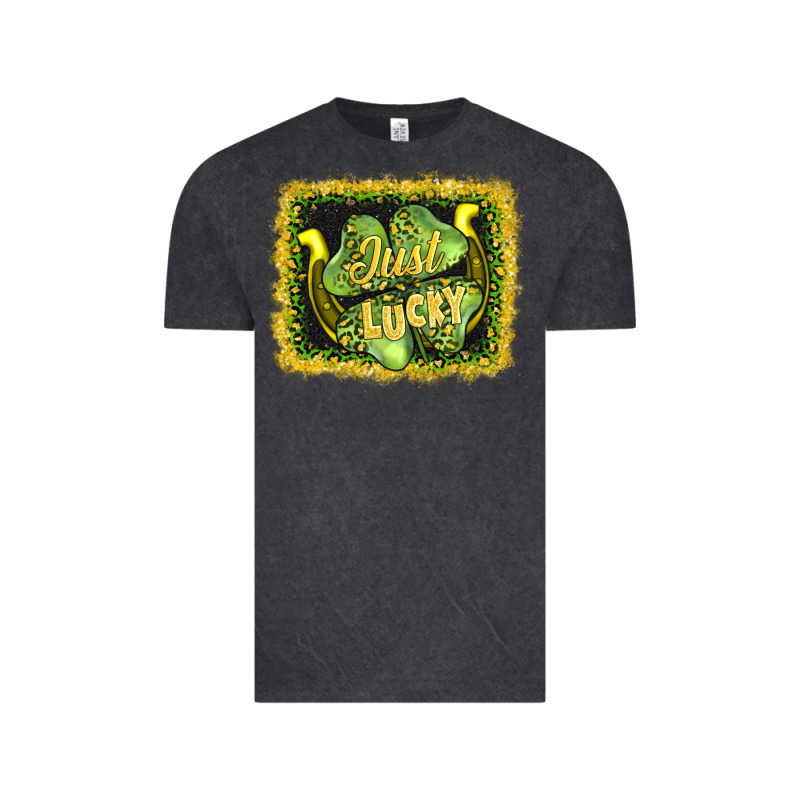 Just Lucky Vintage Tee by AdoDesignShop | Teevron