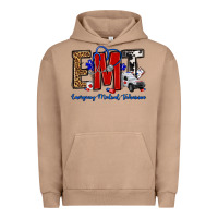 Pigment Burro emt emergency medical technician Urban Hoodie - OliviaCreatesArt