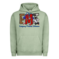 Pigment Oil Green emt emergency medical technician Urban Hoodie - OliviaCreatesArt