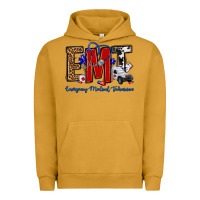 Pigment Peanut Butter emt emergency medical technician Urban Hoodie - OliviaCreatesArt