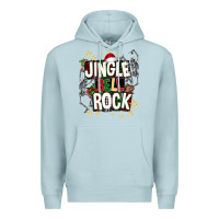 Blue Mist Jingle bell rock Premium Hoodie - NancyCooperArtShop