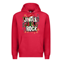 Cardinal Jingle bell rock Premium Hoodie - NancyCooperArtShop