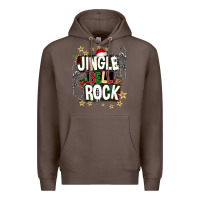 Coffee Jingle bell rock Premium Hoodie - NancyCooperArtShop