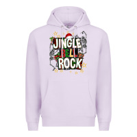 Lilac Jingle bell rock Premium Hoodie - NancyCooperArtShop