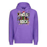 Purple Jingle bell rock Premium Hoodie - NancyCooperArtShop