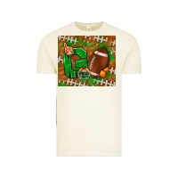 Vintage Arctic go american football leopard Vintage Tee - NancyCooperArtShop