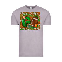 Vintage Zinc go american football leopard Vintage Tee - NancyCooperArtShop