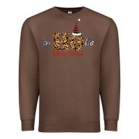 Chestnut Ho Ho Ho Merry Christmas Premium Sweatshirt - Bettercallsaul