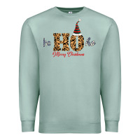 Seafoam Ho Ho Ho Merry Christmas Premium Sweatshirt - Bettercallsaul