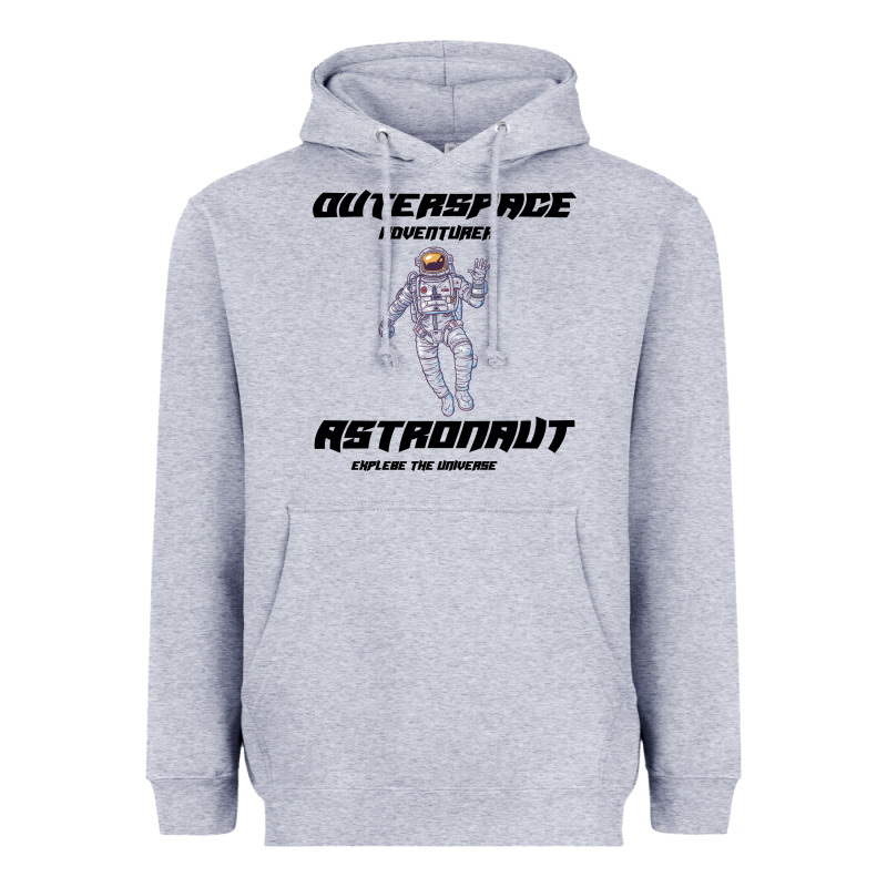 Outer Space Adventurer Astronaut Heavyweight Hoodie by Bettercallsaul | Teevron